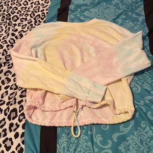 Cute tie dye pastel sweatshirt